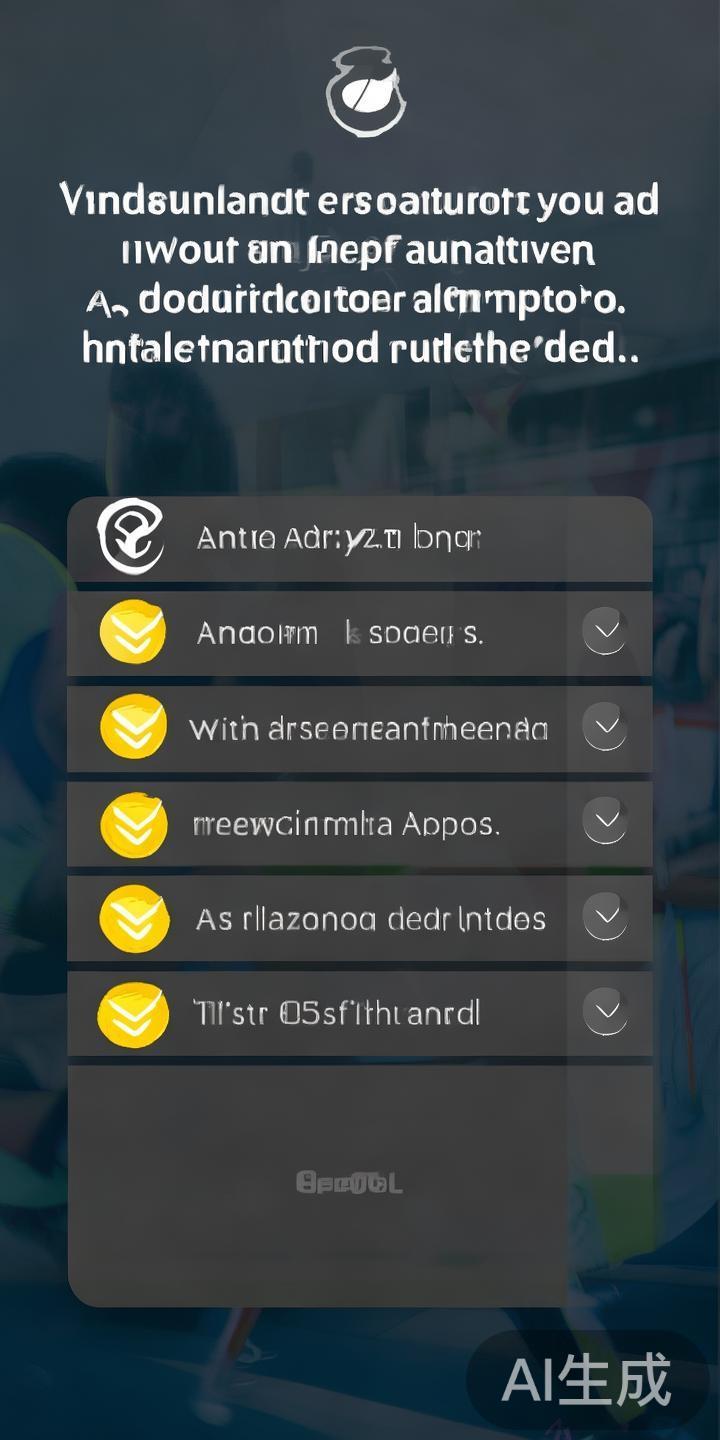 全面详尽的B体育APP安卓版下载安装及使用攻略指南 确保设备环境符合要求:B体育APP支持大部分安卓设